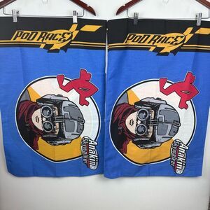 Vintage Star Wars Anakin Skywalker Sebulba Pod Race Pillow Case Set